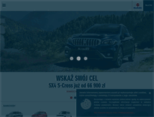 Tablet Screenshot of japanmotors-suzuki.pl